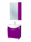 Комплект мебели Bellezza Глория Гласс 65 фиолетовый
